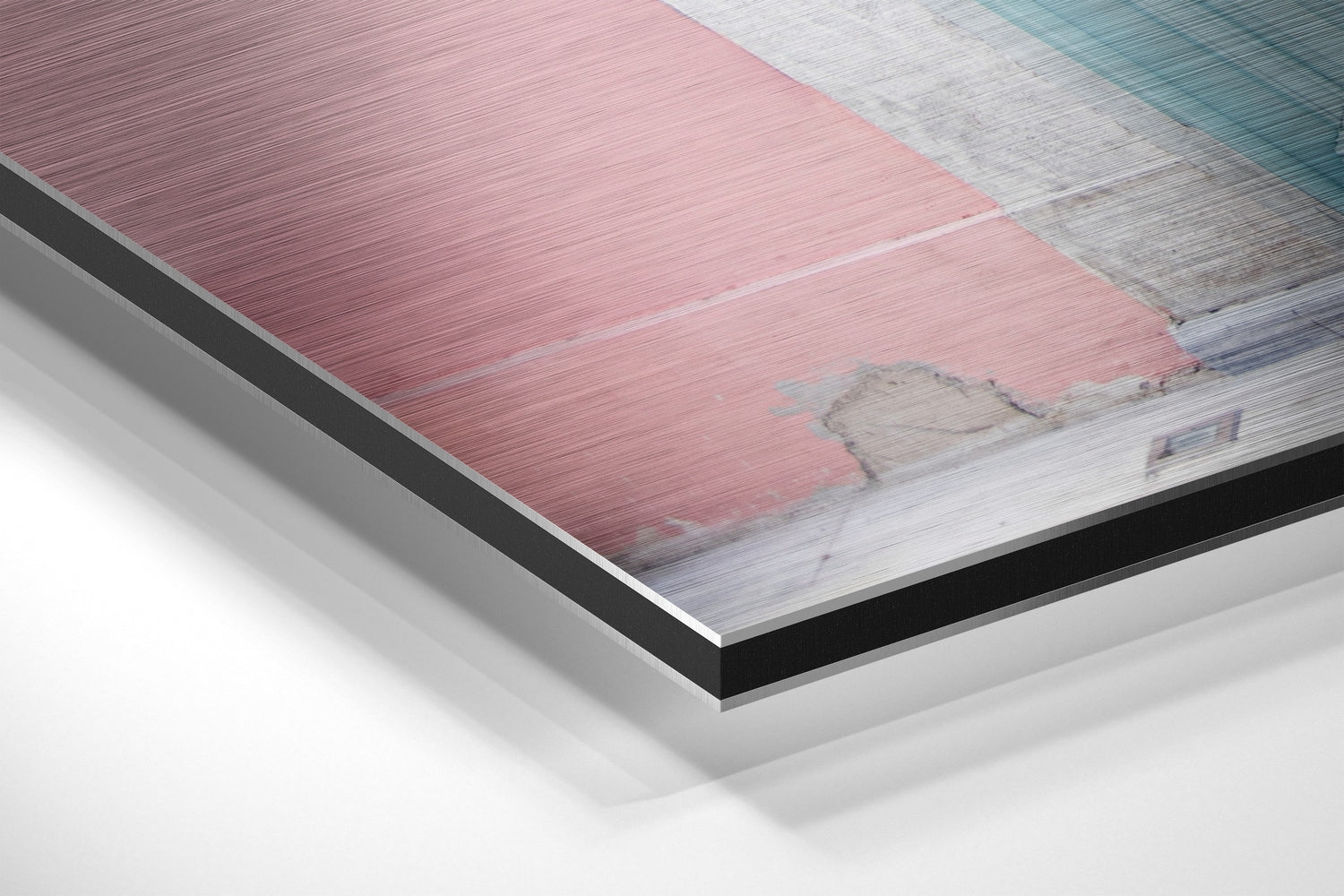Door Brushed Aluminium Dibond Wall Art