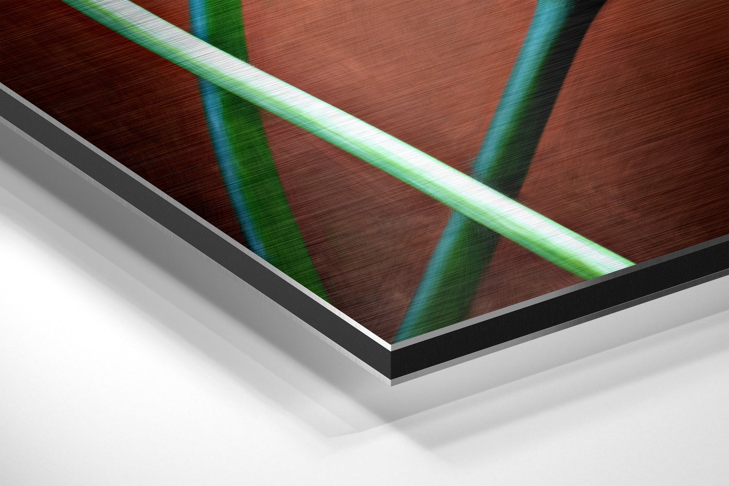 Lilly  Brushed Aluminium Dibond Wall Art