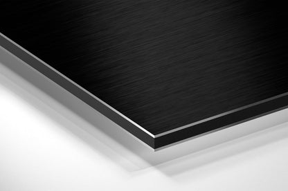 Leopard Brushed Aluminium Dibond Wall Art