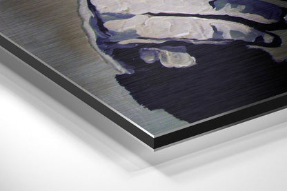 Ape the Thinker Brushed Aluminium Dibond Wall Art