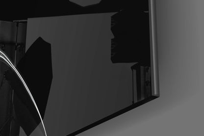 Hourglass Glass Wall Art