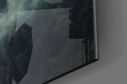 Landscape of Darkness Glass Wall Art