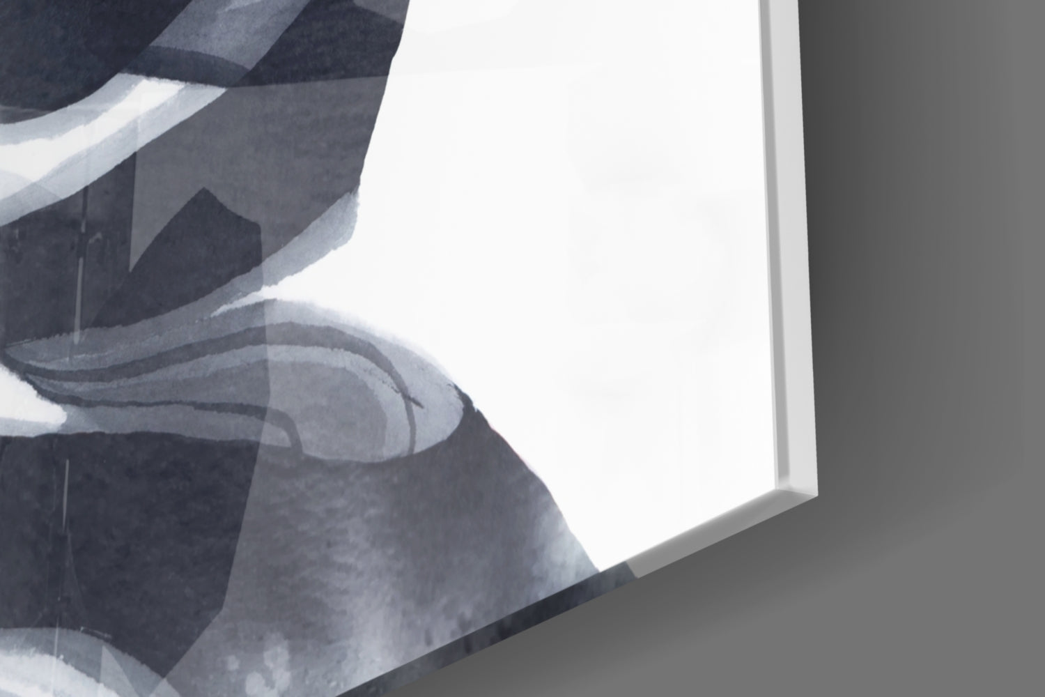 Man Glass Wall Art