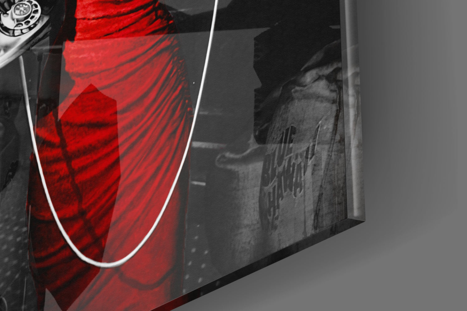 Red Dress Diner Legends Glass Wall Art