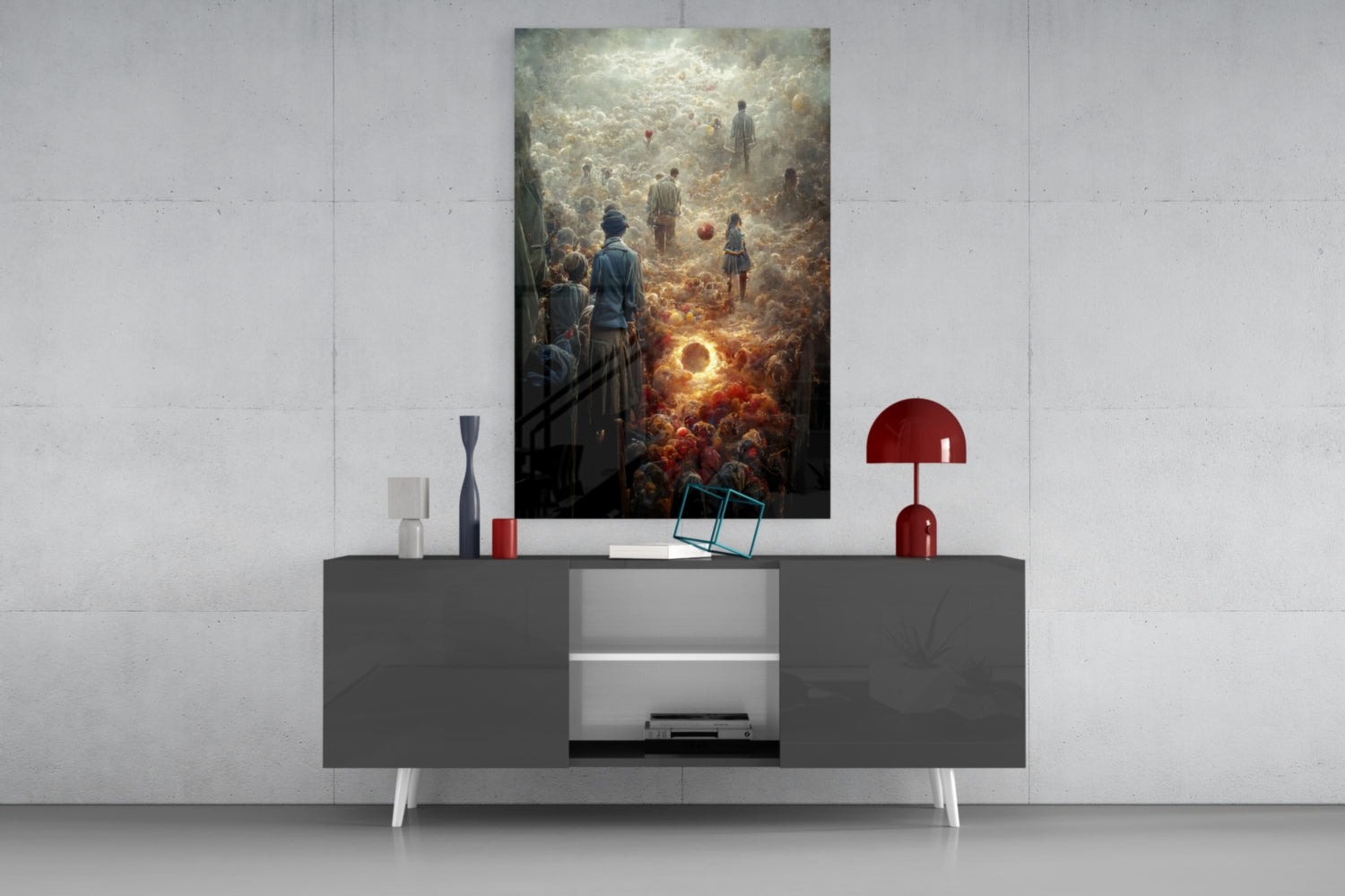 Abandonment Glass Art  || Designer Collection