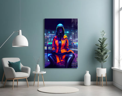 The Wait Glass Wall Art || Designer Collection