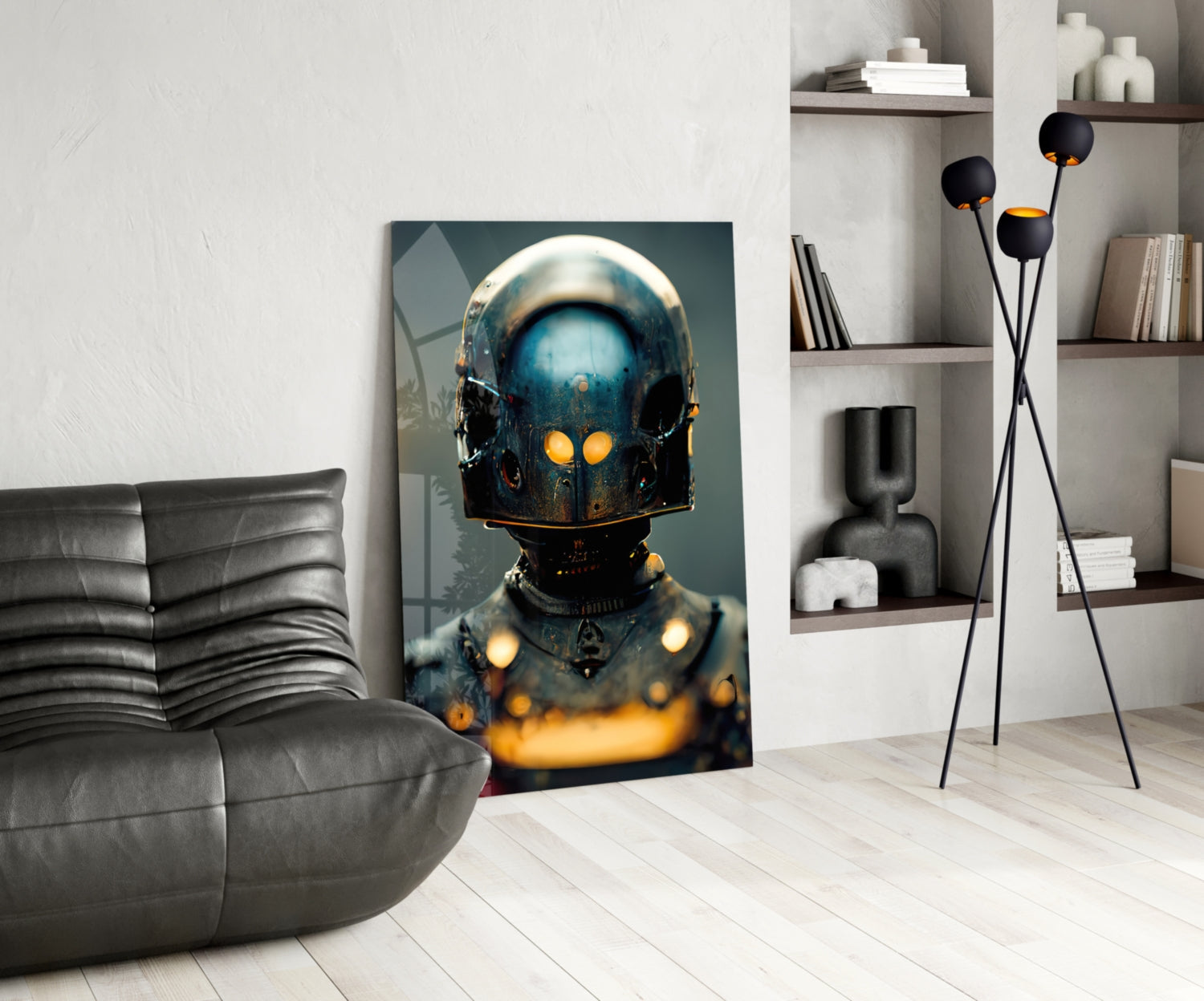 Fighter  Glass Art  || Designer Collection