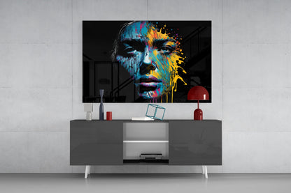 Beautiful Splash Glass Wall Art  || Designer Collection