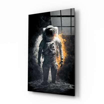 Astronaut  Glass Wall Art  || Designer Collection