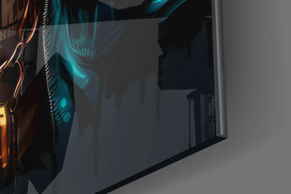 Feel the Music Glass Wall Art|| Designer&