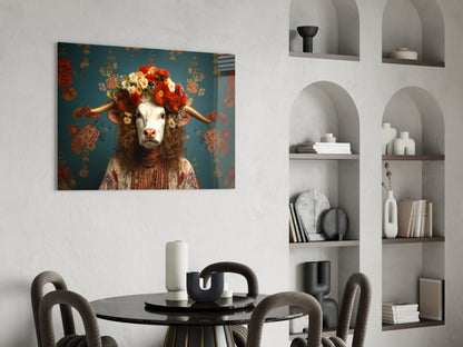 But Not Happy Glass Wall Art|| Designer&