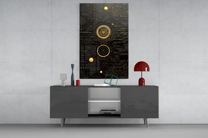 Ancient Sky Glass Wall Art|| Designer&