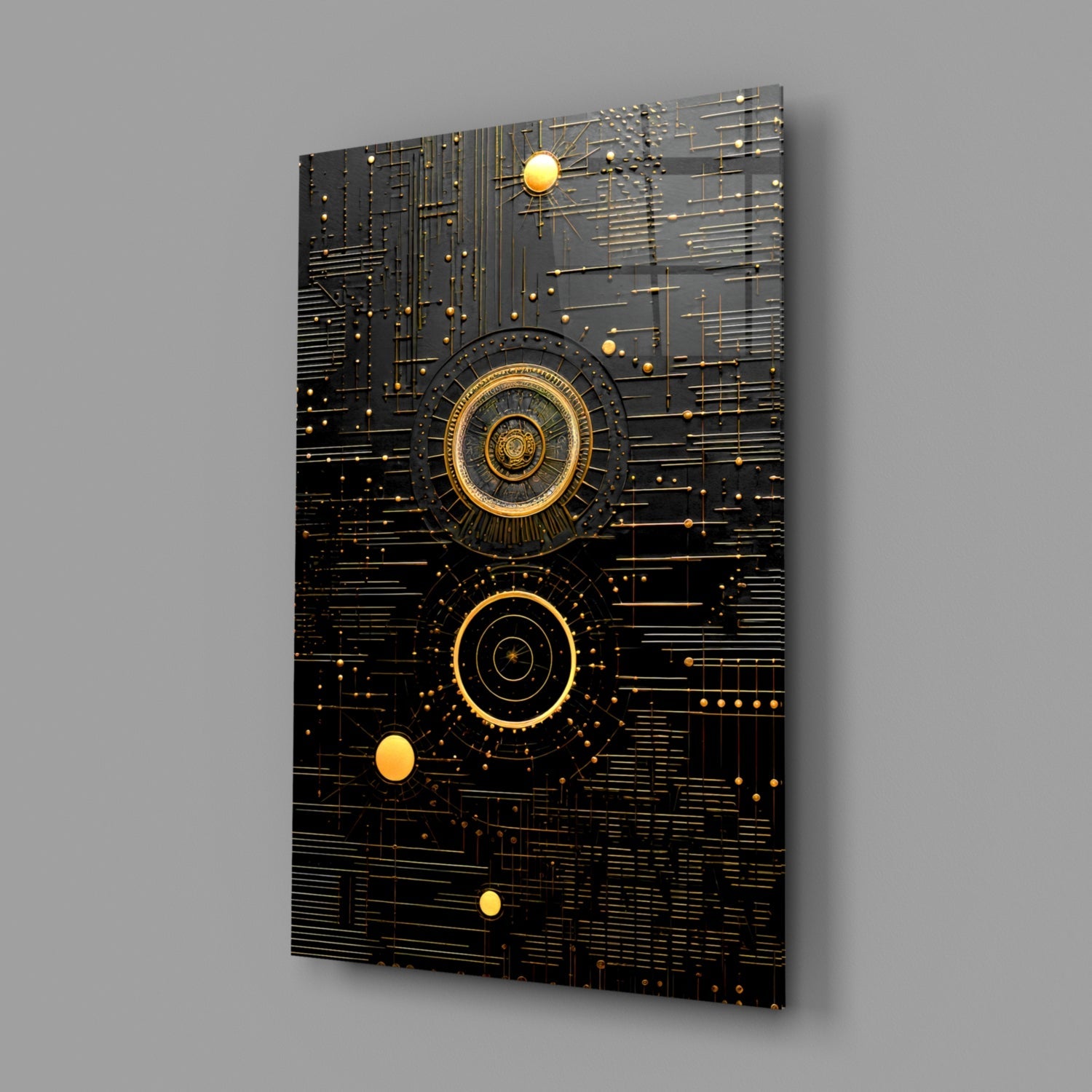 Ancient Sky Glass Wall Art|| Designer&