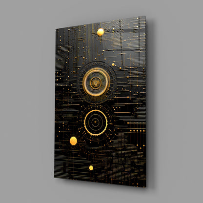 Ancient Sky Glass Wall Art|| Designer&