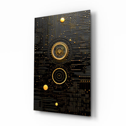 Ancient Sky Glass Wall Art|| Designer&