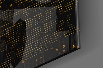 Ancient Sky Glass Wall Art|| Designer&