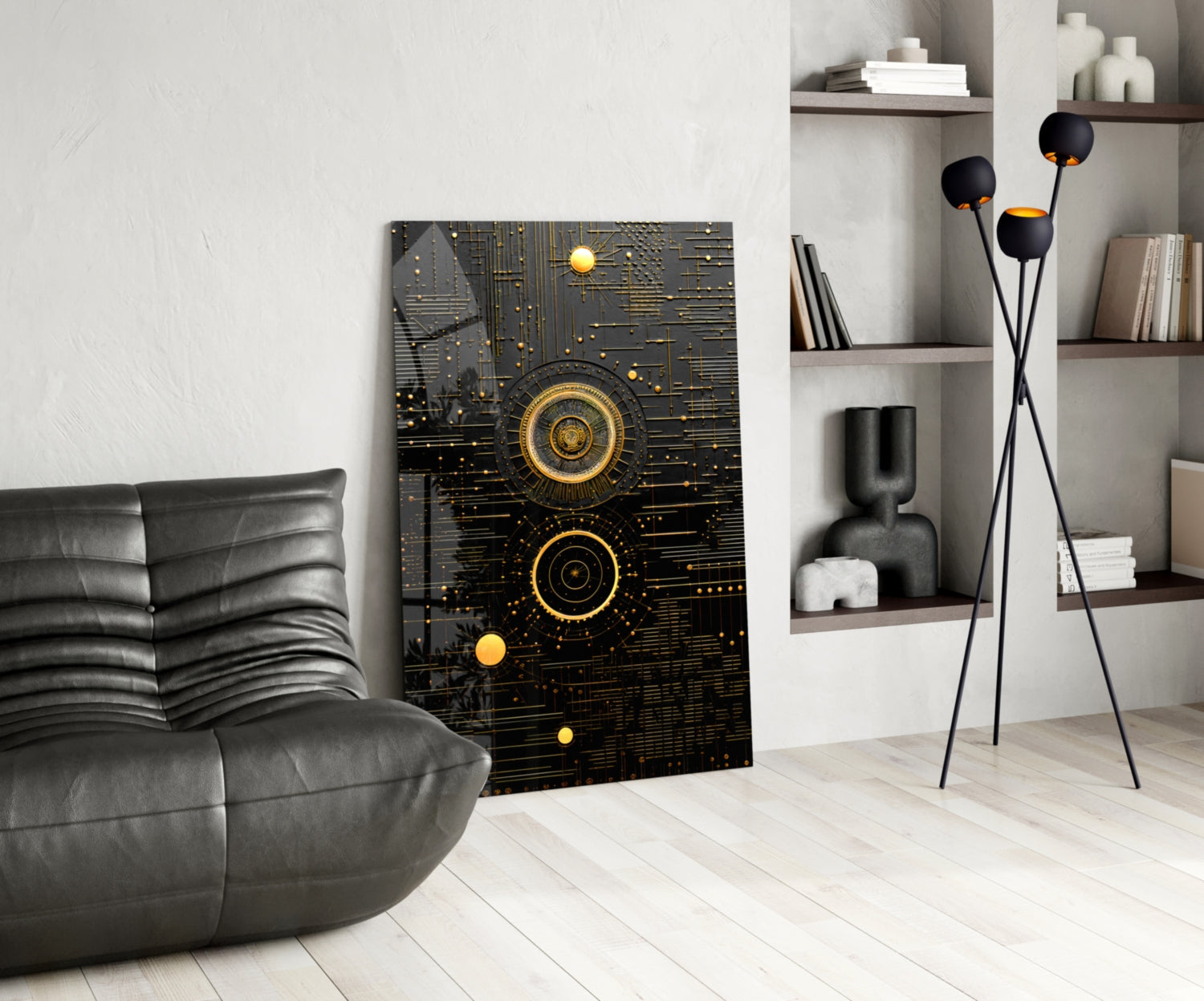 Ancient Sky Glass Wall Art|| Designer&