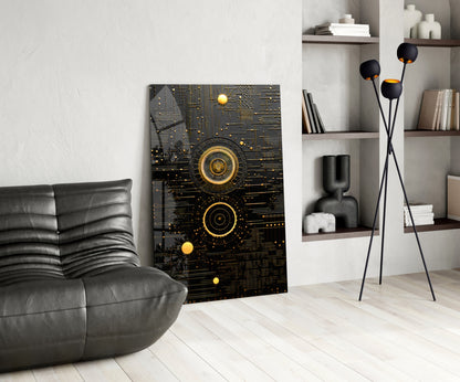 Ancient Sky Glass Wall Art|| Designer&