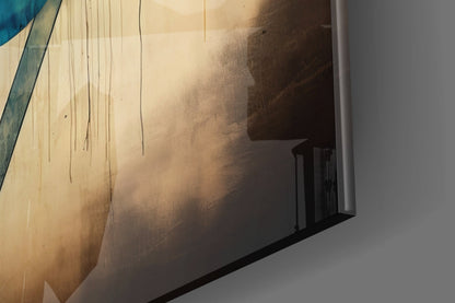 Triangels Glass Wall Art|| Designer&