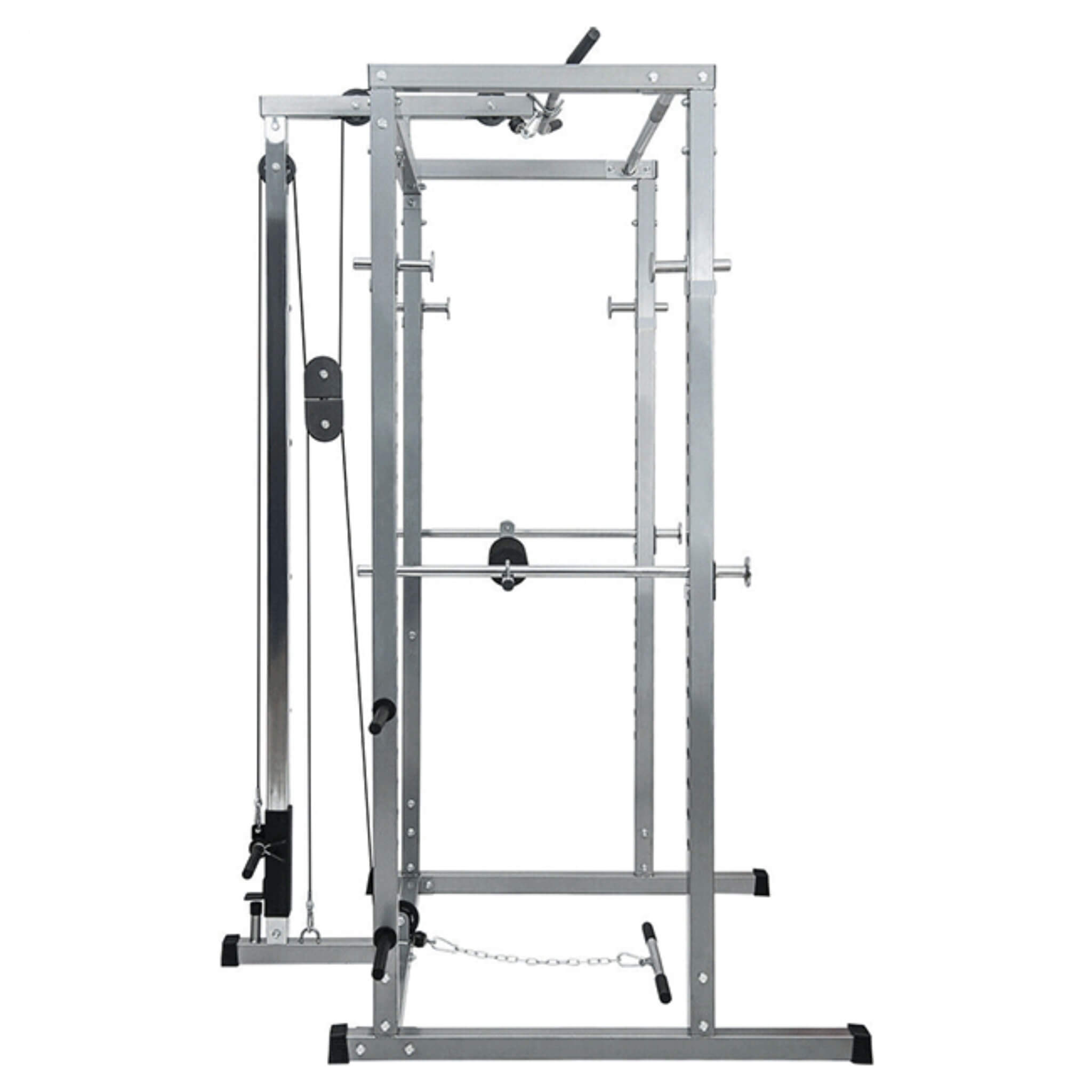 Merax Multi-Functional Olympic Power Squat Rack Cage For Home &amp; Gym (SAK98719)