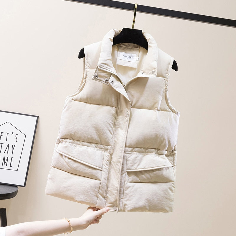 Vest Women Cotton Padded  Women&