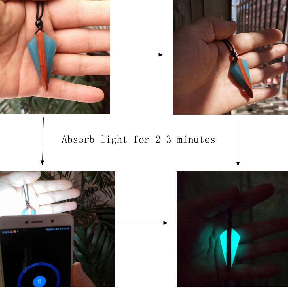 Luminous necklace, women&