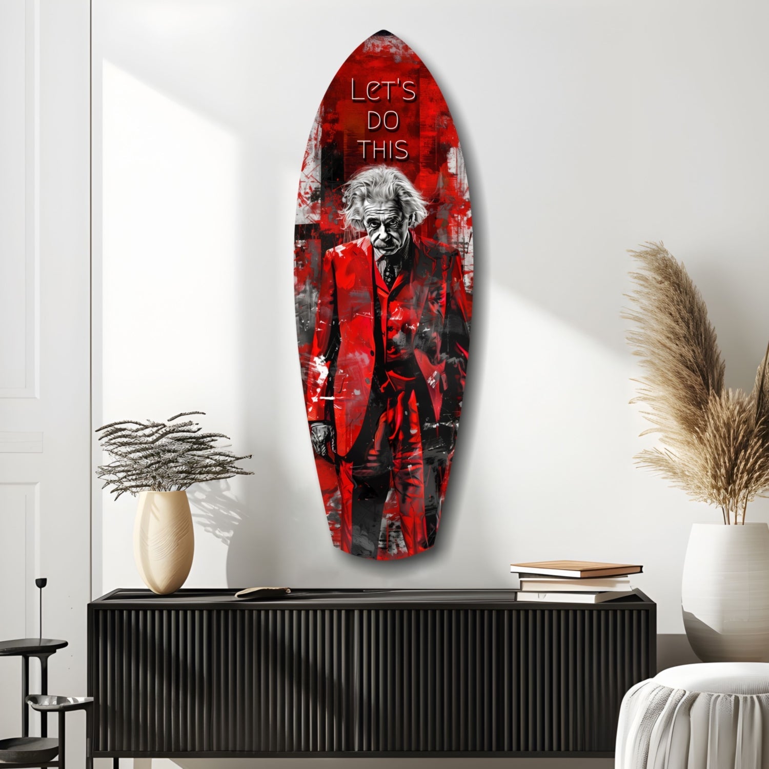 Lets Do This Glass Wall Art