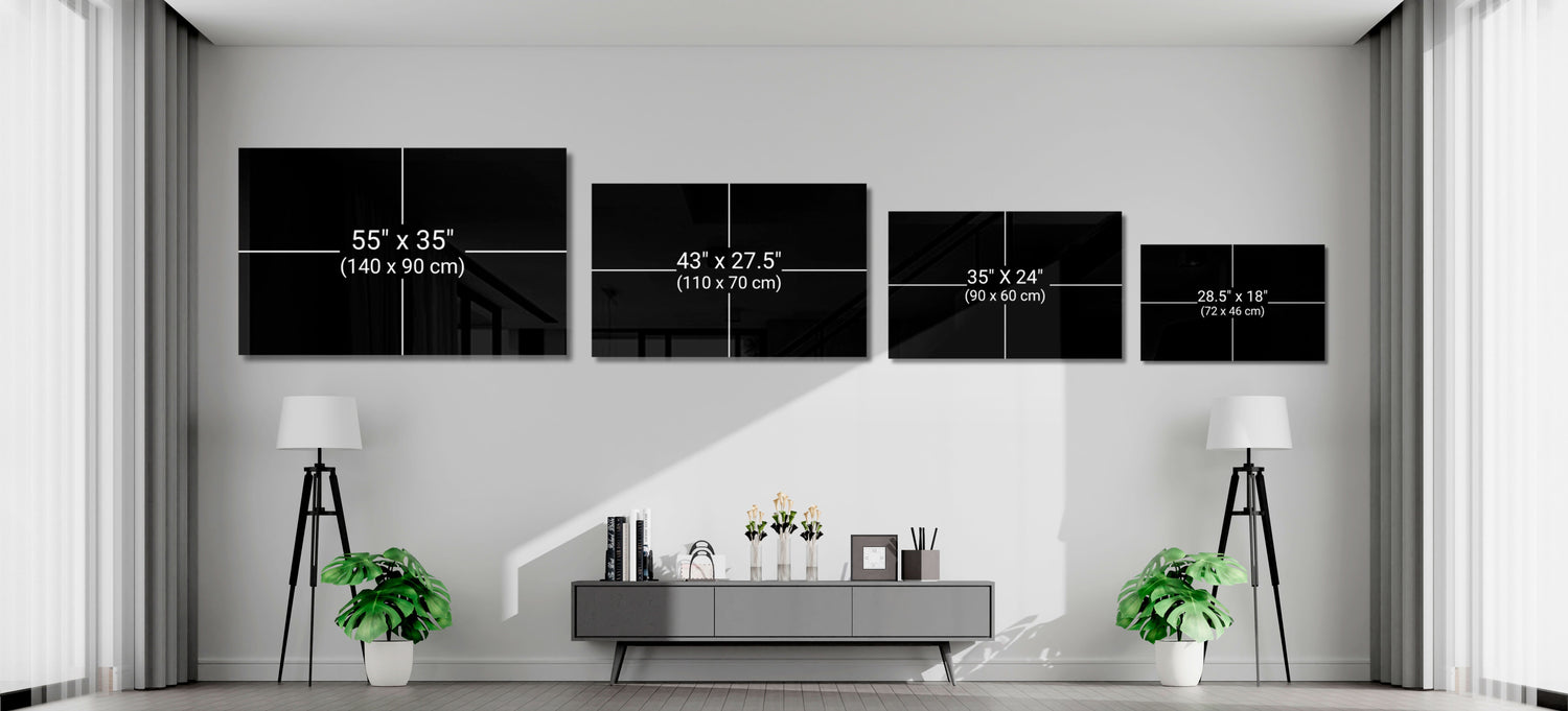 Blue VisionGlass Wall Art