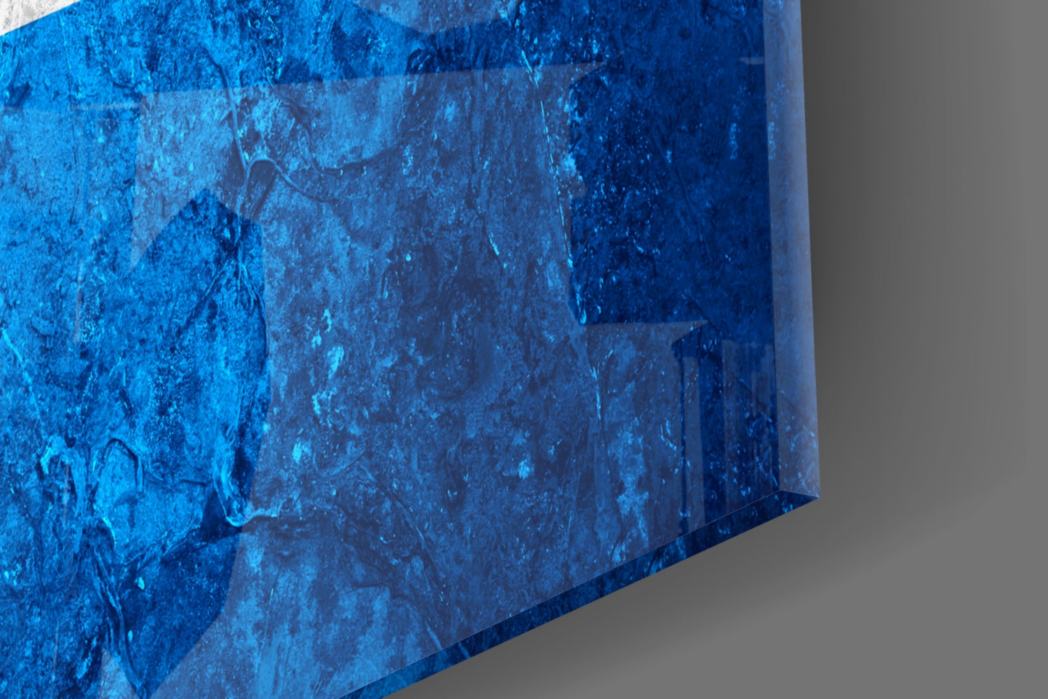 Stone Texture Paraguay Emblem Flag Glass Wall Art