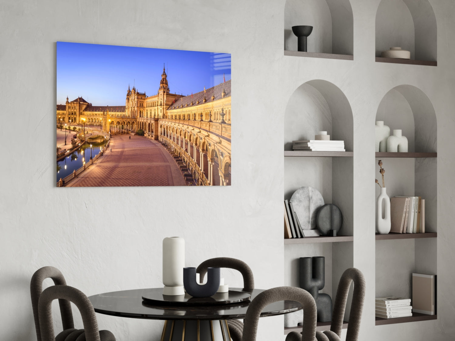 Sevilla  Glass Wall Art